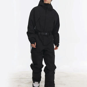 Traje de Esquí Profesional de Lujo para Mujer, Diseño Nuevo, Estampado, Aislado, Ajustado, Traje de Esquí de Una Pieza, Resistente al Viento e Impermeable - Product Image 2