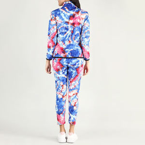 Servicio OEM, Chándal Deportivo Sublimado de Manga Larga para Mujer, Diseño Invernal, Última Moda, Transpirable, Sexy, de Alta Calidad, Venta al Por Mayor - Product Image 2