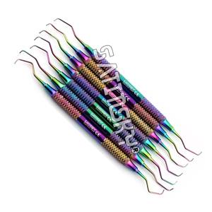 Ensemble d'instruments d'hygiène dentaire Gracey Curette Scalers Tool Kit acier inoxydable allemand de qualité chirurgicale - Product Image 2