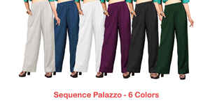 Pantalones Palazzo Negros para Mujer, Cintura Alta, Ajuste Cómodo, Elegantes, Casuales, para Uso Diario, Oficina, Hogar, Viajes - Product Image 2