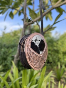 Nouveau Style occidental outillage à la main sculpture élégant sac à main en fourrure de vachette sac à bandoulière épaule sacs ronds utilisation des femmes - Product Image 2