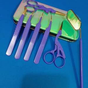 ผู้ผลิตแหนบต่อขนตาแบบมืออาชีพทุกชนิด ขายส่งแหนบต่อขนตา แหนบปลายไฟเบอร์ รับทำโลโก้ แหนบเสริมความงาม - Product Image 2