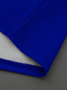 เสื้อสเวตเตอร์แบบสวมศีรษะแขนยาวมีฮู้ดซิปครึ่งแขนเสื้อสเวตเตอร์สวมหัวมีสไตล์สวมใส่สบายสำหรับยิมหรือฤดูหนาว - Product Image 6