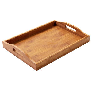 Bandejas Otomanas de Madera para Servir Comida y Decoración, Diseño Moderno, Aptas para Lavavajillas, Bandeja de Cocina - Product Image 5