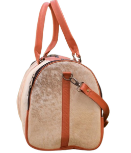 กระเป๋าทรงดัฟเฟิลหนังวัวแท้ - Product Image 5