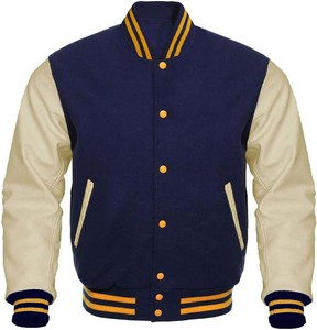 Veste universitaire en laine de haute qualité pour adultes meilleure vente coupe régulière sur mesure patchs de broderie OEM style Letterman pour hommes - Product Image 2