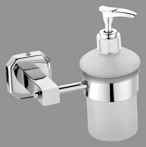 Ensemble d'accessoires de salle de bain modernes en acier inoxydable du fabricant indien direct nouveau modèle de support OEM ODM Options savon PC à usage domestique - Product Image 3