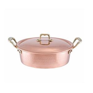 Olla de Cocina de Diseño Superior en Cobre, Olla para Servir con Asas y Perilla de Latón para Bodas, Vajilla para el Hogar - Product Image 6