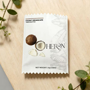 Emballages personnalisés, sachets en kraft blanc, sacs en mylar biodégradables, emballages pour collations, sachets de thé - Product Image 1