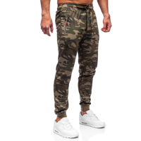 Joggers Cargo Décontractés pour Hommes en Coton Brossé Léger 100% Coton, Taille Élastique, Personnalisables, Écologiques, Respirants, Séchage Rapide, Coupe Droite