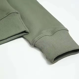 Conjunto de Sudadera con Capucha Corta y Estampada para Mujer, Estilo Informal, Tejido de Punto, Ropa de Calle - Product Image 4