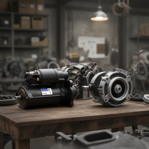มอเตอร์สตาร์ท T400259 อะไหล่ทดแทนสำหรับเครื่องยนต์ดีเซล Perkins - ใหม่ - Product Image 3