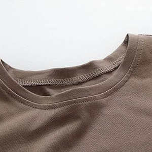 Camisetas de Mujer Bonitas, Transpirables, Ajustadas, con Adornos de Diamantes de Imitación, Protección UV, Mezcla de Seda/Algodón, Más Vendidas, Precio Razonable - Product Image 3