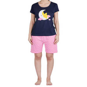 Servicio OEM, la mejor ropa informal de última moda para mujer, recién llegado, pantalones cortos transpirables 100% hechos de algodón, conjunto doble de tela de lona - Product Image 1