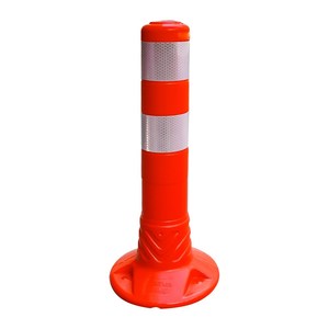 Delineador ECO Ileri Trafik de Alta Calidad al por Mayor, Material TPE, Naranja Brillante, 45x8cm, ILT8045ECO - Product Image 1