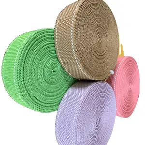 Nylon Riem Tape Voor Bagage Of Huisdier Riem Gebruik Voor Textiel Schoenen Kledingstuk Tassen Thuis 100% Polyester Verpakking Als Klant