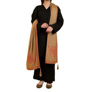 Hot Selling Handmade Elegant Thick Warm Women's Winter Pashmina <b>Shawl</b> Knitted Head <b>Wraps</b> Long Solid Silk Ethnic - Product Image 1