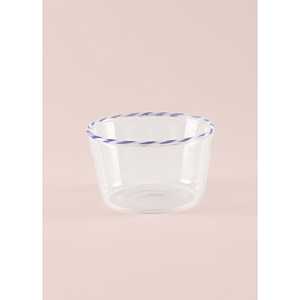 Bol de service à dessert à la crème glacée simple bleu 150ml - Product Image 2