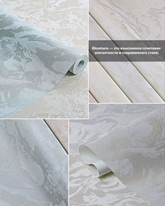 Papel Tapiz Vinílico Moderno Bloomara para Decoración del Hogar, Base No Tejida, Diseño Damasco, Resistente a la Humedad e Impermeable para Apartamentos - Product Image 2