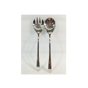 Couverts à salade en acier inoxydable Couverts de table standard Design poli Vaisselle Designer Set - Product Image 1