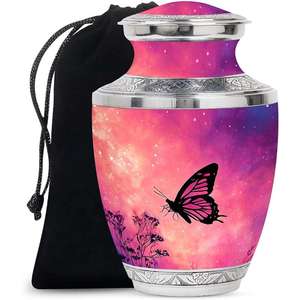 Urnas de cremación de metal pintadas con camión ligero para cenizas humanas en urnas de cenizas humanas de alta calidad para mujeres y hombres - Product Image 2