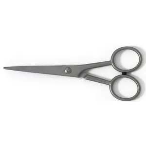 Barber <b>Beard</b> <b>Scissors</b> Hair Professional Stainless Steel With Stainless Steel Handle Straight Sharp Thinning - Product Image 2