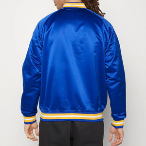 Veste en satin pour homme, nouvelle conception, faible MOQ, utilisation en extérieur, marque privée, veste en satin d'hiver - Product Image 2