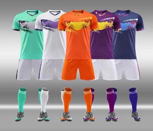 High Quality Top Selling Soccer Uniform <b>Light</b> Weight Made In Polyester Soccer Jersey Uniform For Adult - Product Image 2