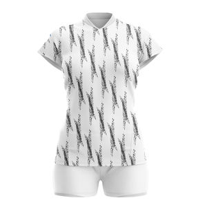 Best Design Custom Team Name Tennis Wear-Quick Dry Breathable <b>Blue</b> Uniform with Sublimation Printing-Includes Shirts Shorts Sets - Product Image 2