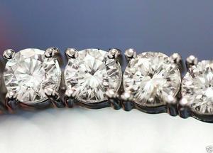 Bracelet tennis unisexe en moissanite taille princesse 5,00 carats, style hip-hop, en argent sterling 925, serti en canal, certifié IGI - Product Image 4