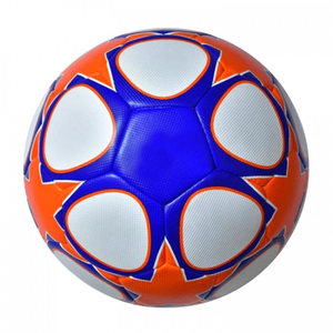 Balón de fútbol híbrido con diseño de estrellas, multicolor, alta retención de aire, duradero con paneles sellados de superficie exterior para fútbol de competición - Product Image 1