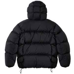Men winter thick <b>padded</b> puffer <b>jacket</b> hooded down coat <b>waterproof</b> windproof insulated warm outerwear fashion style - Product Image 2