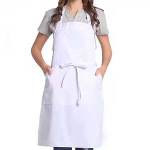 Best Quality Latest Design 100% Pure Cotton Customized Modern Style <b>Cooking</b> Kitchen Apron Indian Manufacturer - Product Image 5