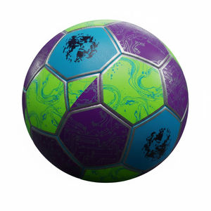 8' X 5' Soccer Goal & Football Training 12 Panels Football Pro Thermo Bonded Match Quality Soccer Ball Size 5 Custom Futbol - Product Image 2