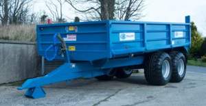 NUEVO Remolque agrícola de 4 toneladas Remolque de tractor volquete hidráulico de 2 ejes - Product Image 6