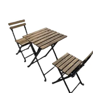 Tarno bistro set table and chair Garden set Bistro set folding table and chair saving space furniture Viet Nam Best supplier