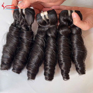 Extensiones de Cabello Virgen Vietnamita 100% Natural de Alta Calidad, Doble Trama, Rizado con Vapor, Estilo Bouncy Curl, Paquete de Alta Calidad - Product Image 5