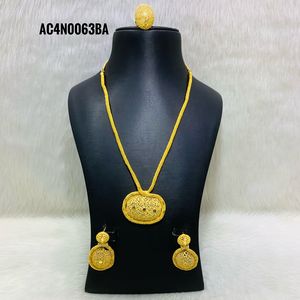 ผู้หญิง ชุดสร้อยคอเจ้าสาว เครื่องประดับแฟชั่น ชุบทอง ออกแบบออนไลน์ ทุกประเภท ออกแบบใหม่ เครื่องประดับหนึ่งกรัม - Product Image 1