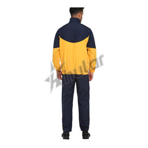 Customized Wholesale Men Tracksuit Set Casual Wear Long Sleeve 2 Pieces Running Jogging <b>Athletic</b> Sports Set - Product Image 4