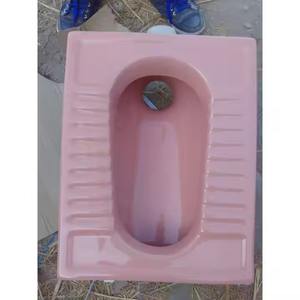 Rustic Magenta Ceramic Squatting Orissa <b>Pan</b> Asian Style Water Closet Toilet Commode Sanitary Ware for Bathrooms - Product Image 3