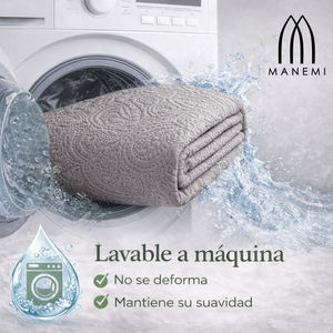 MANEMI Couvre-lit d'été mi-saison avec 1 ou 2 taies d'oreiller, différentes tailles - Product Image 6