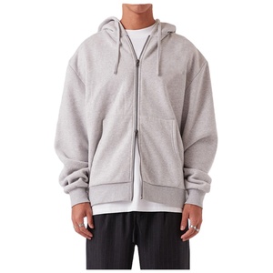 เสื้อมีฮู้ดมีซิปสำหรับผู้ชาย, เสื้อฟลีซแขนยาวผ้านุ่มใส่สบายสวมใส่ได้ทุกวันสวมใส่ในฤดูหนาว - Product Image 1