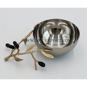 Bol de service de nourriture de décoration de table de restaurant 3 bols de jonction bols de serveur de nourriture pour les fournisseurs en gros au prix le plus bas - Product Image 4