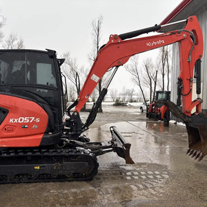 Mini pelle sur chenilles Kubota U55 Excavatrice japonaise originale à bas prix Excavatrice Kubota U55 d'occasion à vendre - Product Image 4