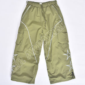 Pantalones de nieve de carga holgados impermeables de talla grande de alta calidad, ropa de calle personalizada de gran tamaño, fabricante de pantalones de esquí de Snowboard para mujer - Product Image 1