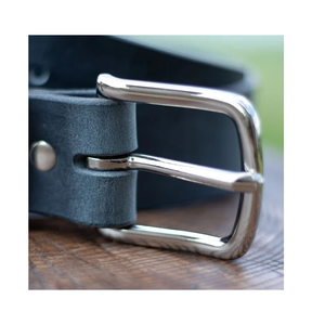 Ceinture en cuir bleue formelle pour les hommes meilleure vente ceinture en cuir classique originale à un prix abordable - Product Image 2