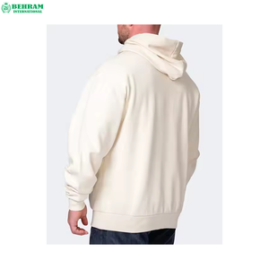 Sweat à capuche unisexe de haute qualité, en molleton épais 100% coton, coupe ample, divers coloris, style streetwear, écologique - Product Image 4