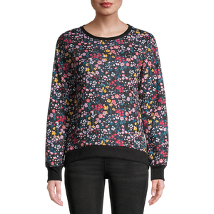 Sudadera con capucha informal de gran tamaño para mujer con diseño de hombro caído 2025 colección Otoño Invierno logotipo frontal sudadera de moda - Product Image 1