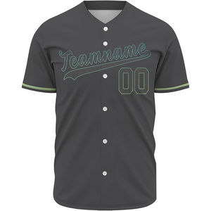 Camisetas de Béisbol de Primera Calidad, Diseño Personalizado, Impresión por Sublimación, Ropa Deportiva Juvenil, Transpirable, Talla Grande - Product Image 5