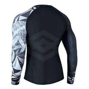 Rashguard à manches longues pour hommes, nouveau pour adultes, fabriqué en Spandex/Polyester, vente en gros - Product Image 3